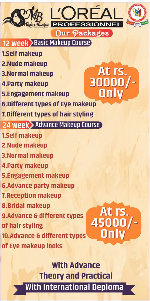 Makeup Courses